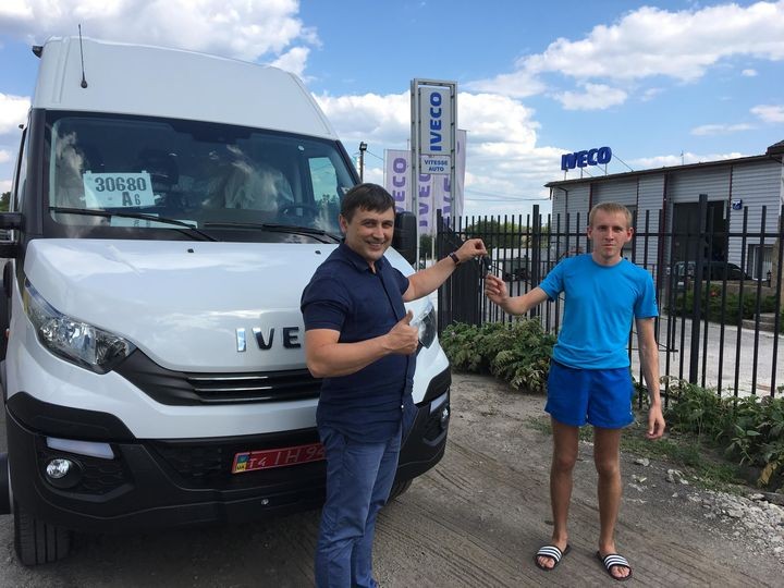 Состоялась передача нового Iveco клиенту!